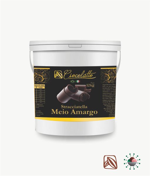 Stracciatella Meio Amargo