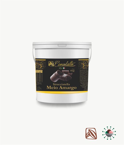 Stracciatella Meio Amargo