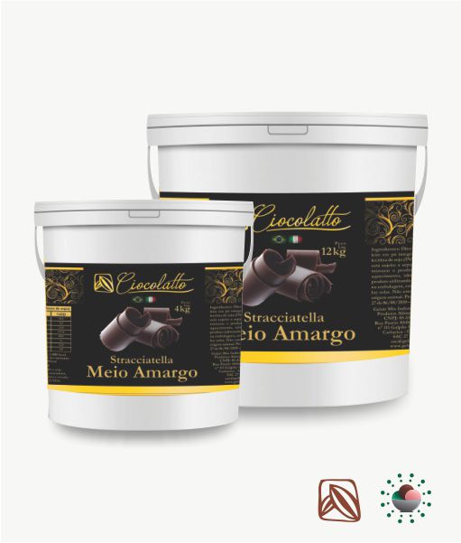 Stracciatella Meio Amargo